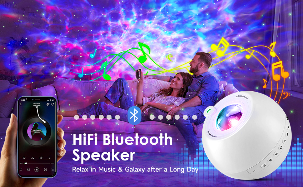 Galaxy Projector Star Projector