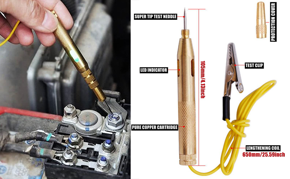 True Face Car Circuit Tester car voltage pen Automotive Circuit Tester