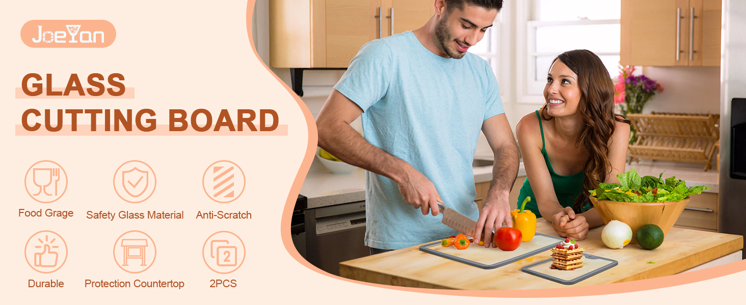glass chopping board