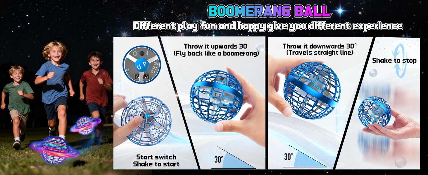 Light Up Cosmic Fly Bal