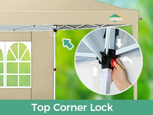 COBIZI 10×30 PARTY TENT (khaki,10*30ft