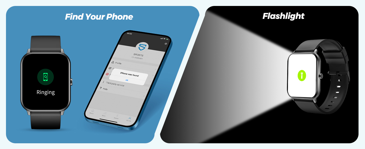 Find your phone & Flashlight