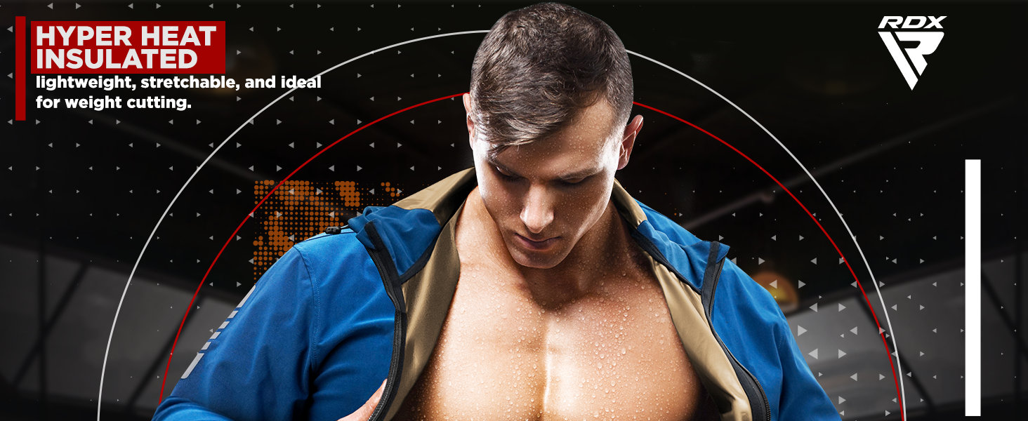 RDX Sauna Suit Weight Loss, Reach Compliant Oeko TEX 100 Certified