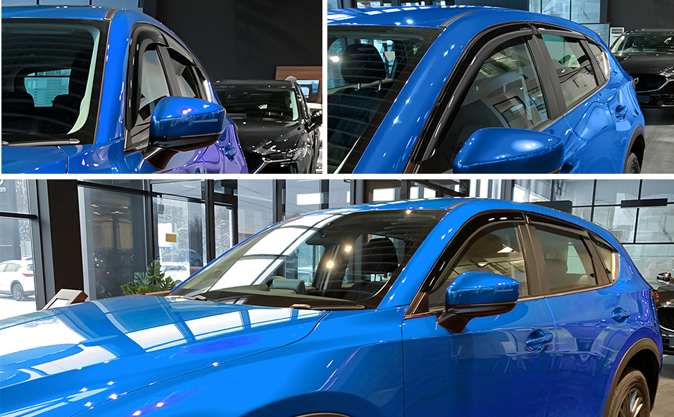 Goodyear Shatterproof Window Deflectors for Mazda CX5 2017