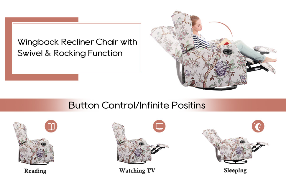 Rocker recliner chair