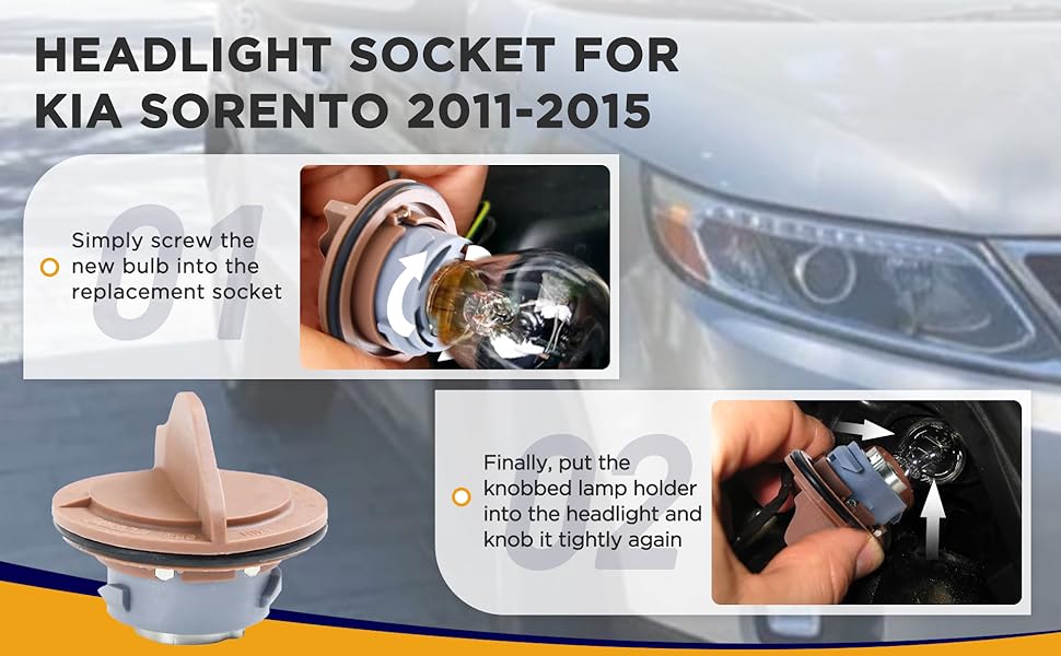 Headlight Socket A+3