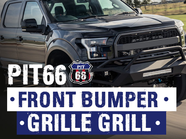 Amazon.com: PIT66 Front Bumper Lower Grille Compatible with