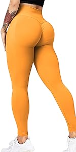 HIGORUN Seamless Leggings for Women High Waist Workout Leggings Gym Yoga Pants