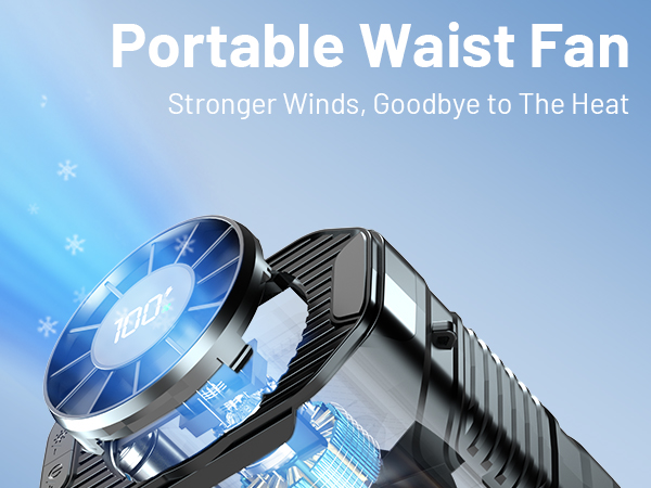 portable waist fan