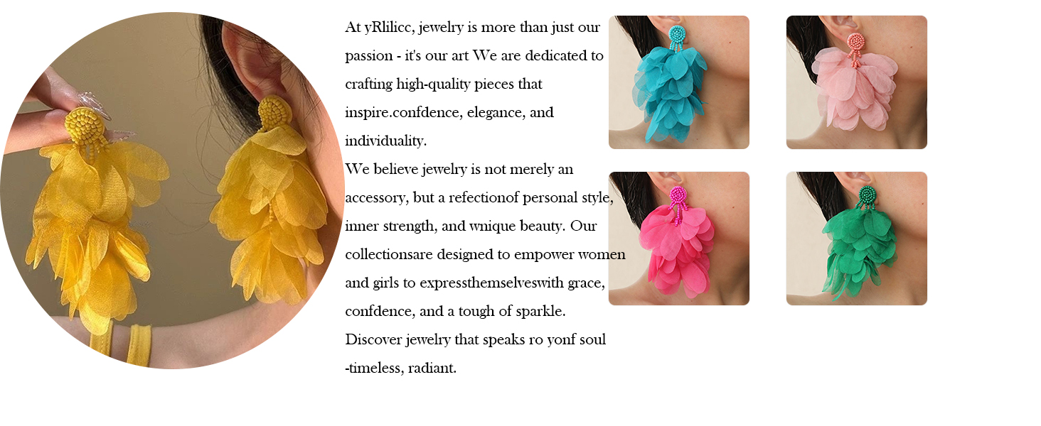 Flower Earrings