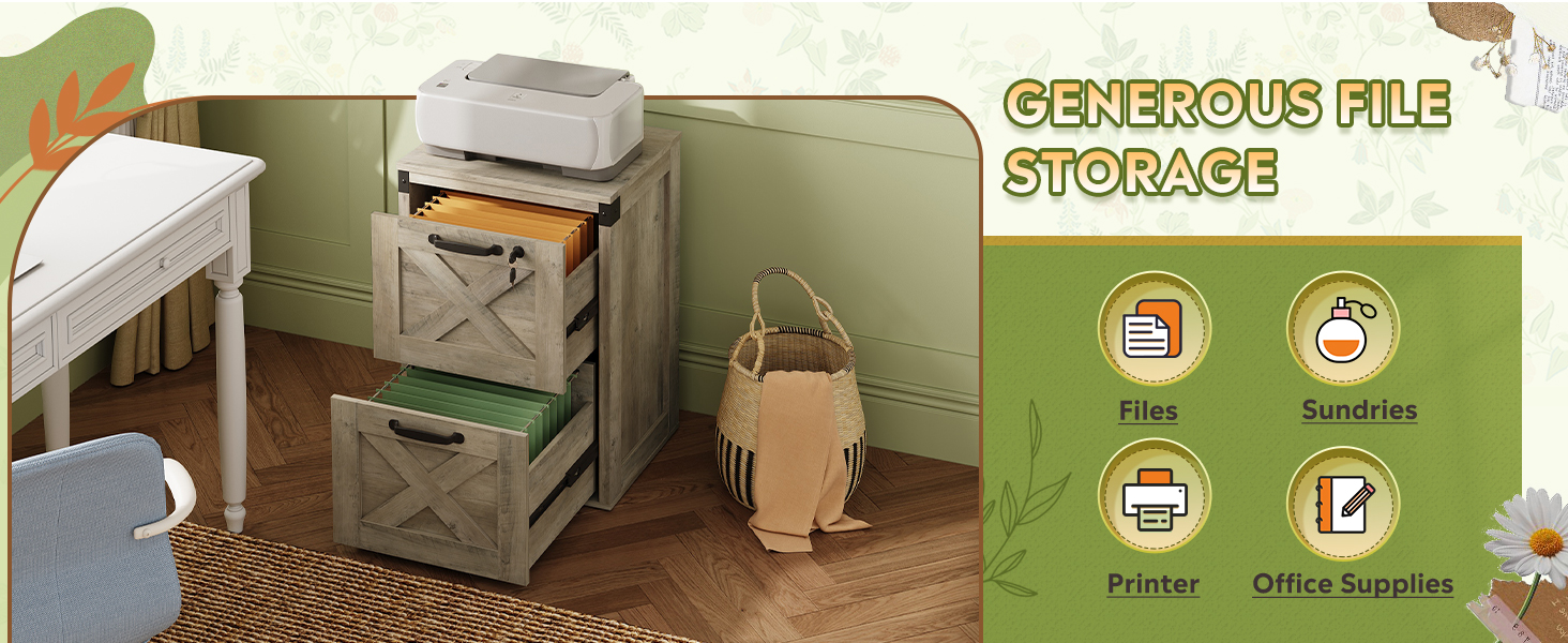 farmhouse file cabinet