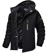 TACVASEN Men's Winter Ski Jacket Waterproof Snow Coats Snowboard Fleece Lining Jacket Warm Parka ...