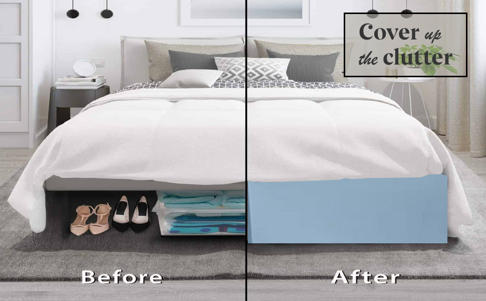 Cover up the clutter