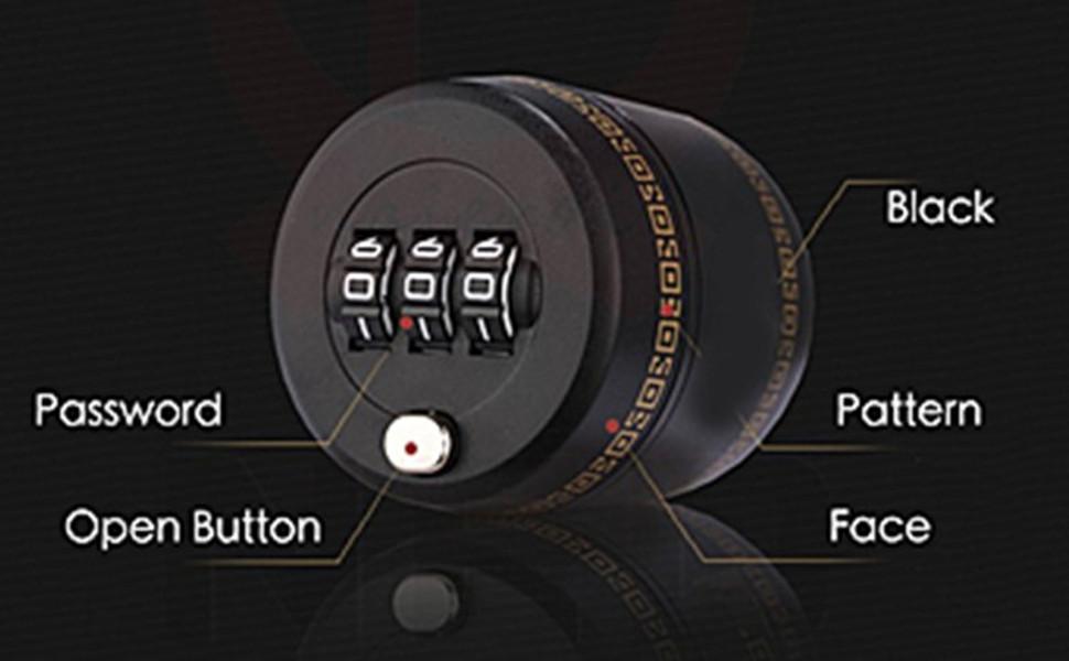 Plastic Wine Bottle Password Lock Combination Lock Combination Lock