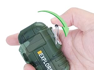 survival lighter windproof waterproof
