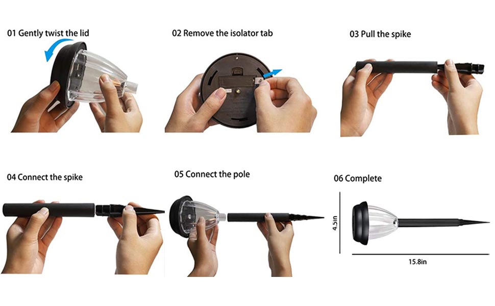 solar pathway lights