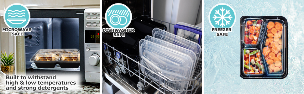 Microwave Dishwasher & Freezer  3