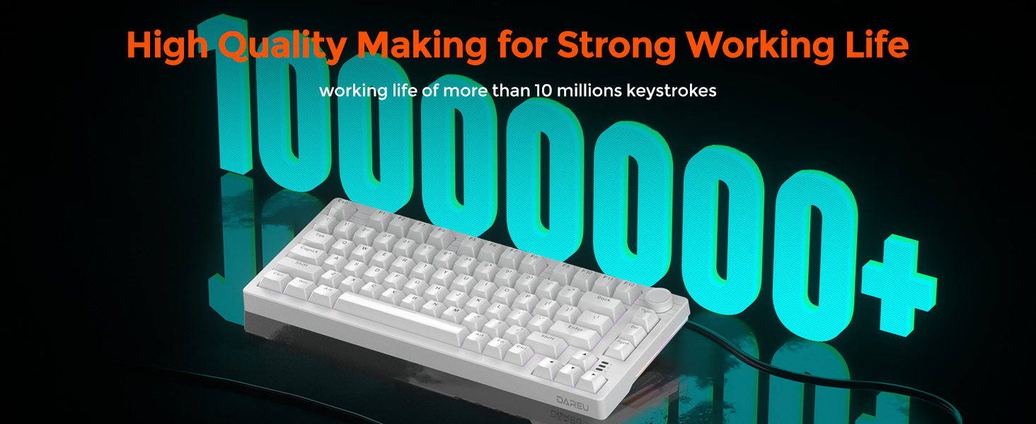 75% wired gaming mechanical keyboard