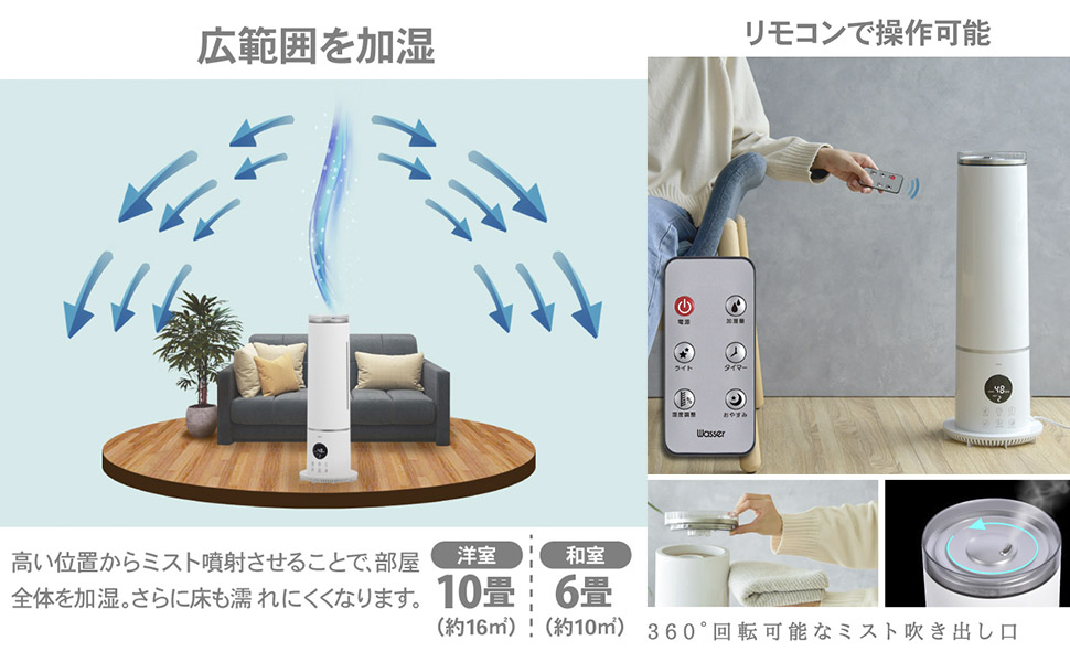 ❤リモコン無しなのでお安く❤加湿器 卓上 大容量 マイナスイオンタッチパネル 楽天市場】《2000円クーポン配布中》【選ぶ景品】超音波式 加湿