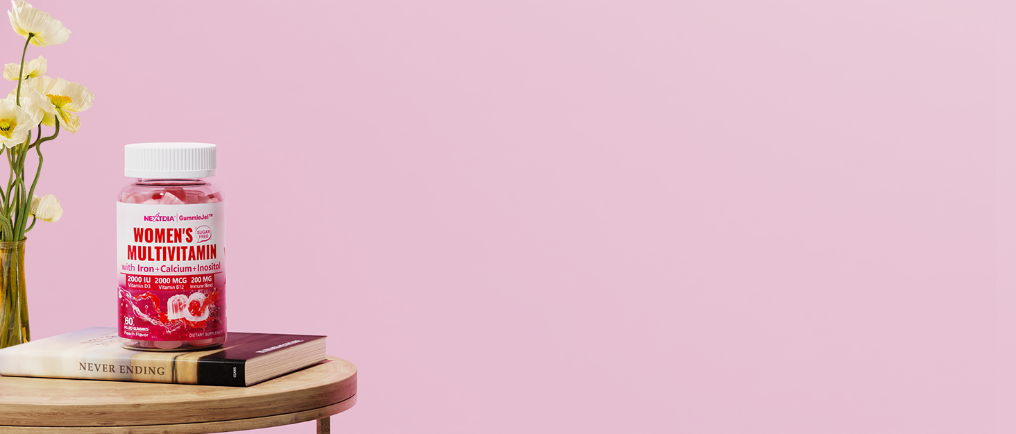 multivitamin for women gummies vegan sugar free supplements