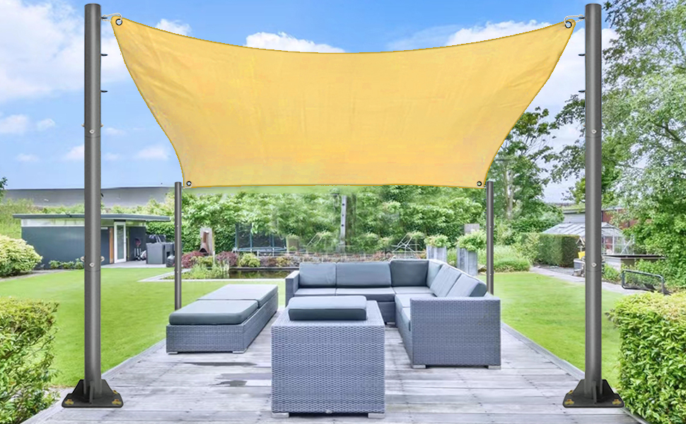 heavy duty sunshade posts