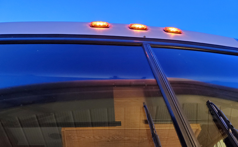 Dream Lighting 12V DC LED Side Marker Clearance Light for RV Trailer