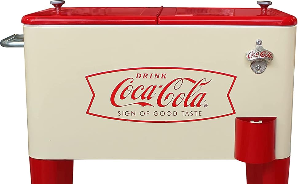 Coca-Cola Cream and Red