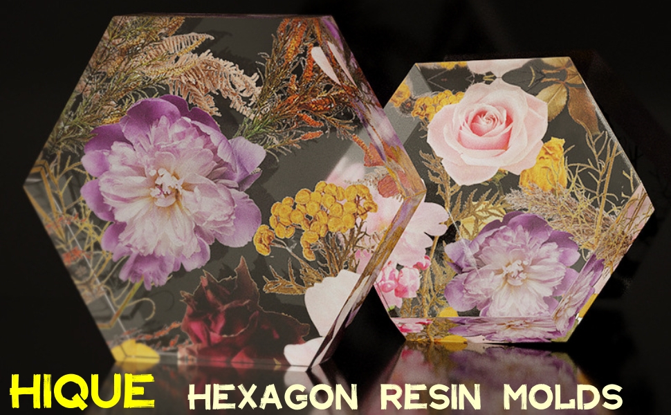 hexagon silicone molds