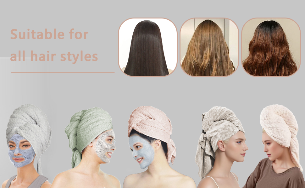 microfiber hair towel wrap quick dry towel microfiber bath towels hair care products for women