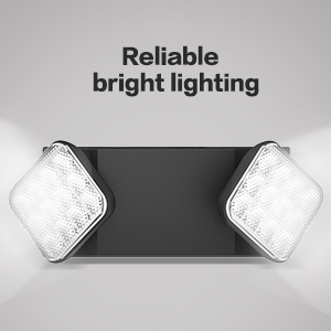 Spectsun Led Black Emergency Ligting 