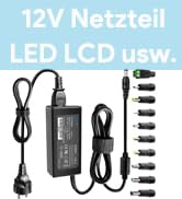  60W DC12V 5A Universal-Netzteil Ladegerät