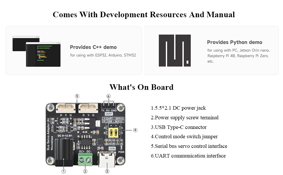 Bus Servo Adapter (A)