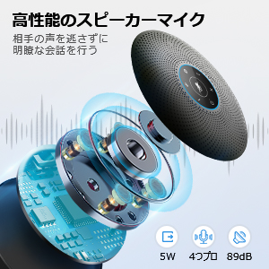 zoom会議に　EMEET officecore m2 max マイクスピーカー Amazon.co.jp: EMEET M2 スピーカーフォン ハウリング抑制