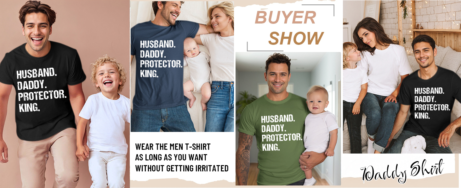 Husband Daddy Shirt for Dad