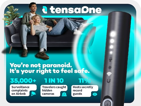 Amazon.com: TensaOne Hidden Camera Detectors – Mini Security