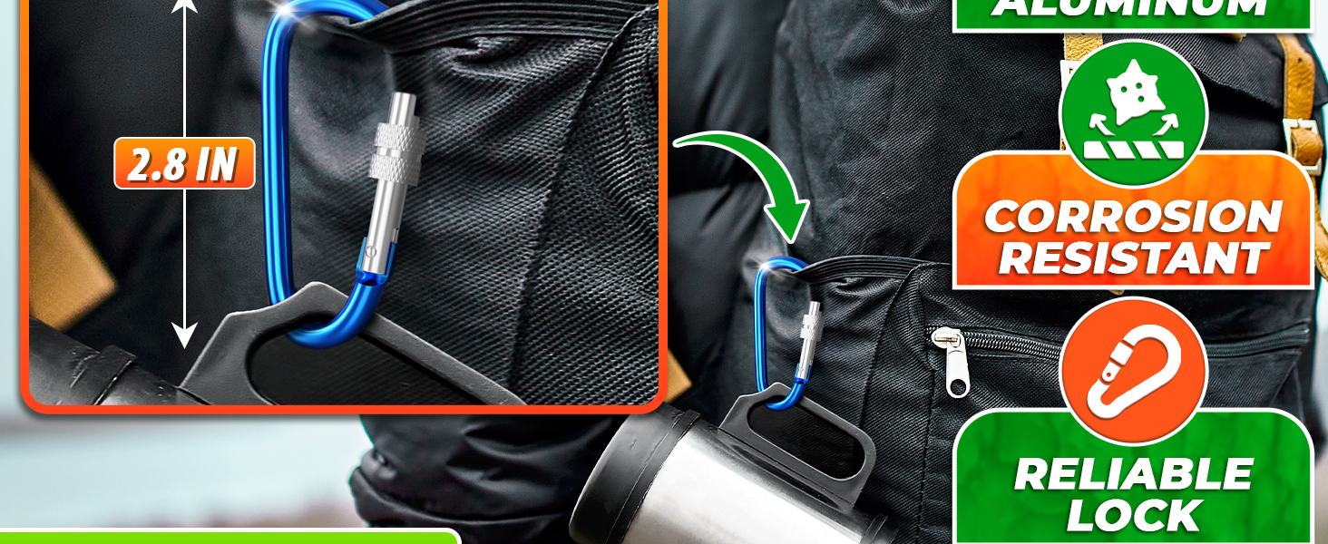 keychain carabiner lockable carabiner small carabiner clip carabiner for keys carabiner keychain