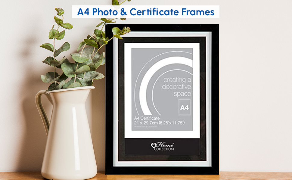 1ABOVE 3 X A4 Frames A4 Photo Frames A4 Certificate Frames A4