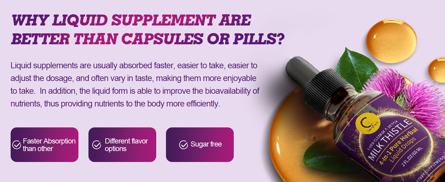 why liquid supplement are better than capsules or pills