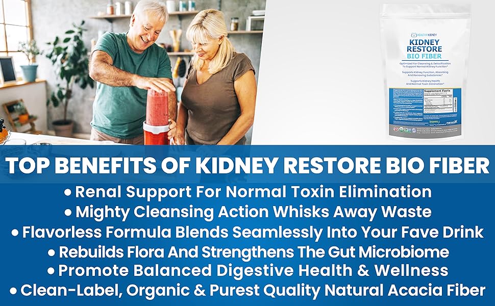 Kidney Restore Bio Fiber Restorative Kidney Support and