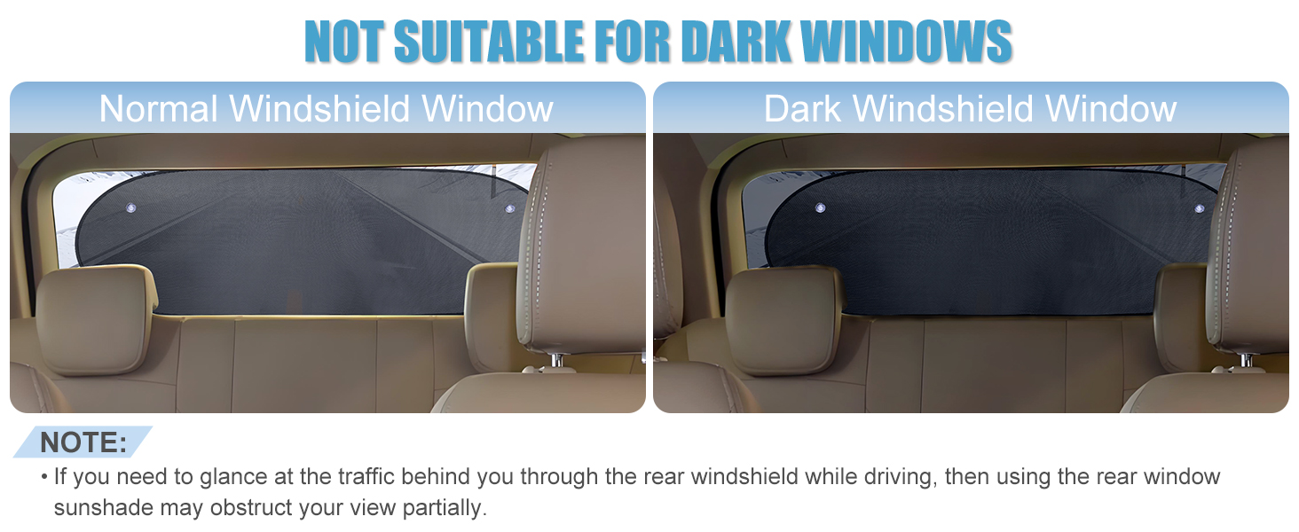 rear window shade