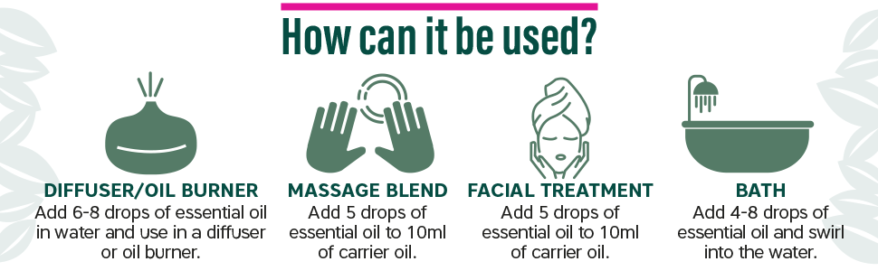 Rose Geranium Essential Oil - How it can be used?