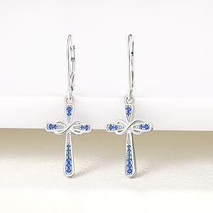 silver cross necklace