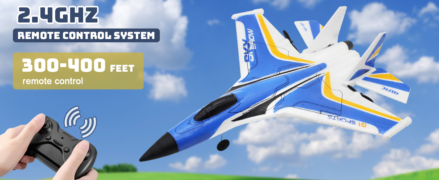 Fistone RC Plane, Remote Control Airplanes, 2.4 Ghz RC