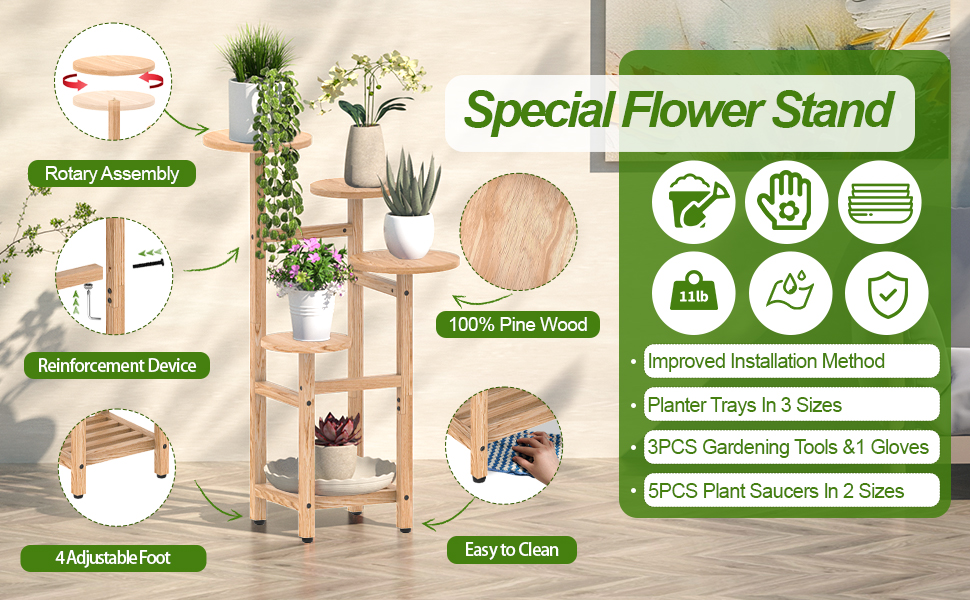 plant holders indoor stand