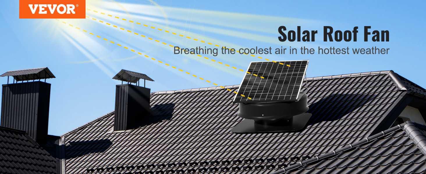 solar attic fan