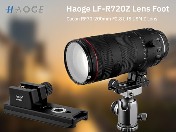 Amazon.com : Haoge LF-R720Z rf 70-200 Z Lens Collar