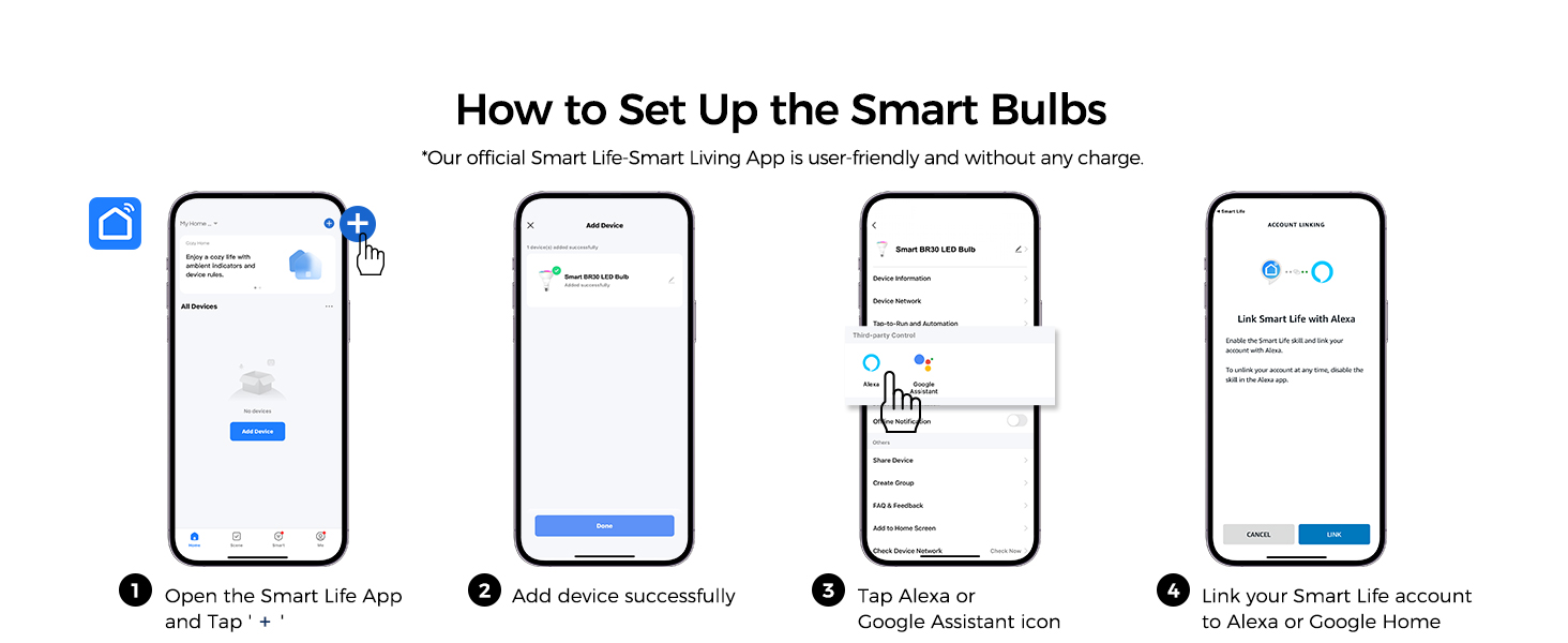 smart light bulbs br30