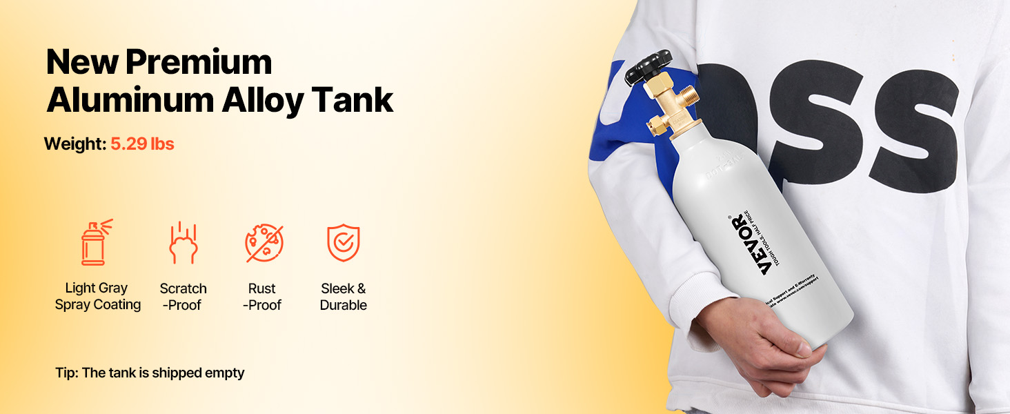 new co2 tank