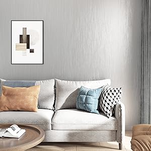 tapet argintiu pentru living
