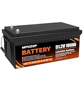 Amazon.com: MFUZOP 12V 100Ah BCI Group 24 LiFePO4 Battery